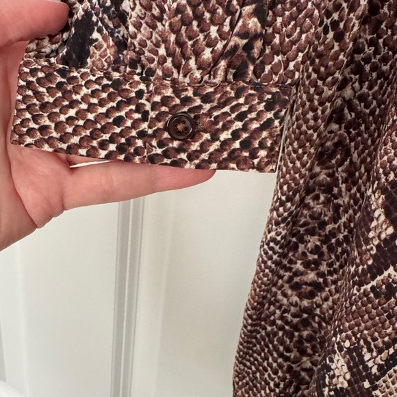 Silk Dress by Joie - Long Sleeve - Picture 5 of 6